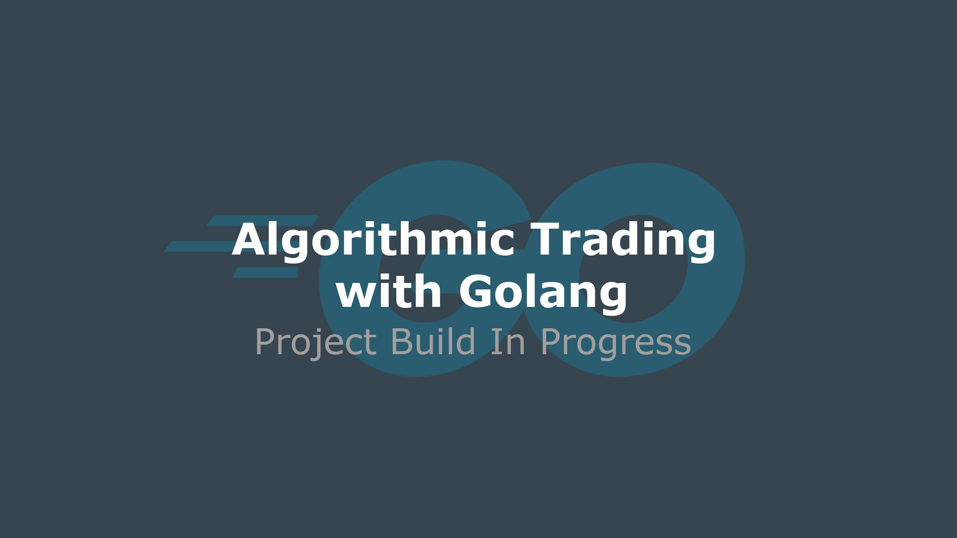 Algorithmic Trading with Golang and Alpaca SDK